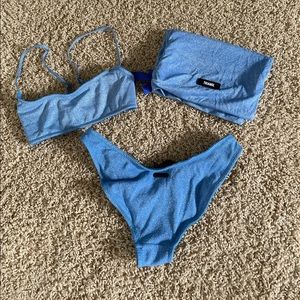 TRIANGL bikini set sparkly Blue